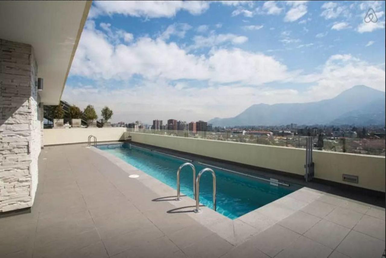 Charming Studio - W/Mountain View, Pool, & Gym Lejlighed Santiago de Chile Eksteriør billede